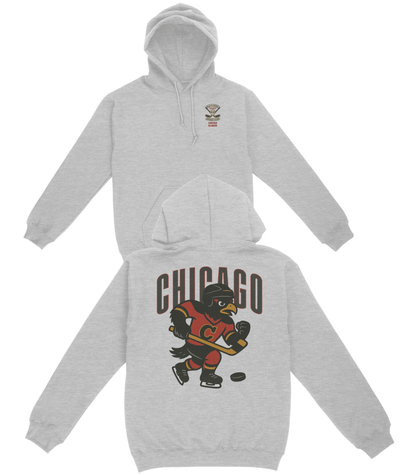Chicago Hockey v1 Basic Hoodie - Old Time Sports