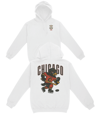 Chicago Hockey v1 Basic Hoodie - Old Time Sports