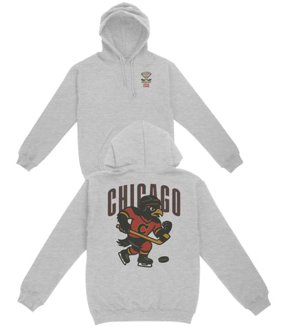 Chicago Hockey v1 Basic Hoodie