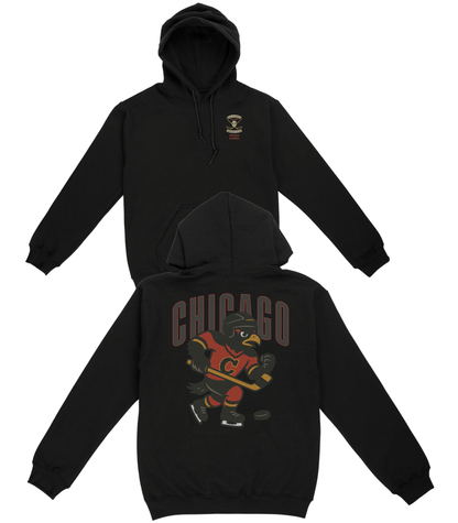 Chicago Hockey v1 Basic Hoodie - Old Time Sports