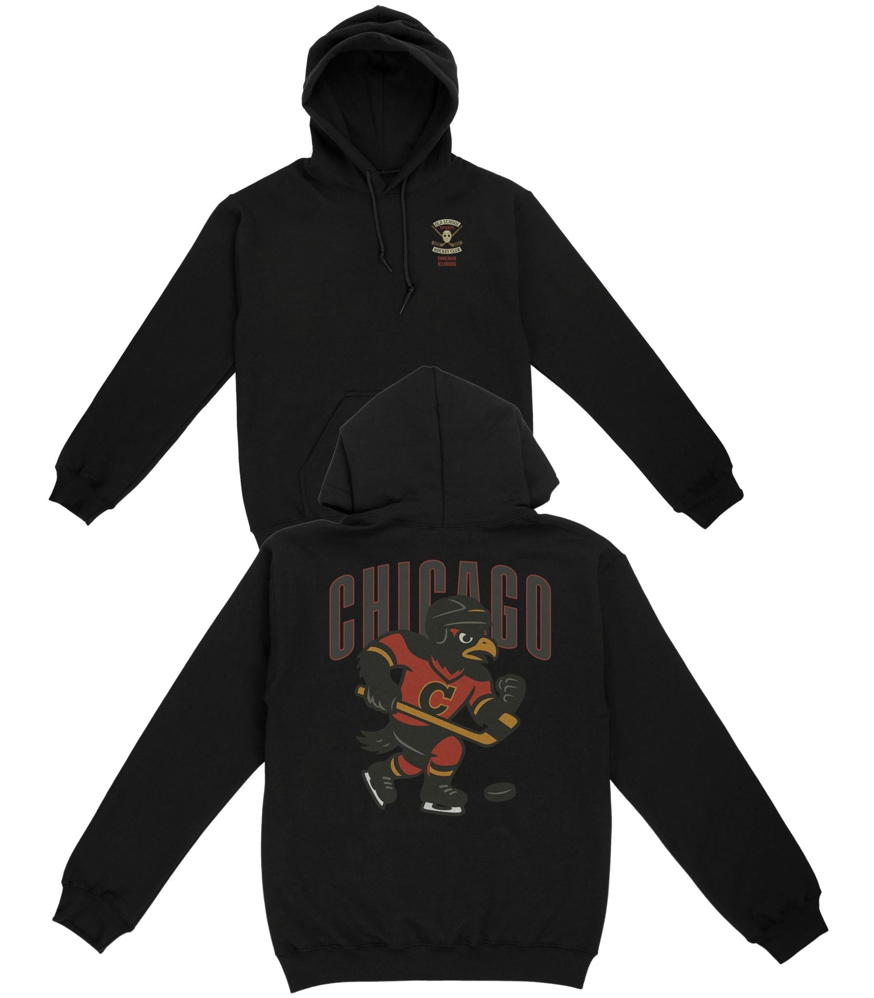 Chicago Hockey v1 Basic Hoodie