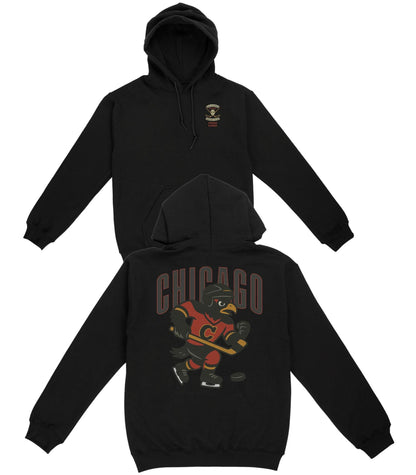Chicago Hockey v1 Basic Hoodie