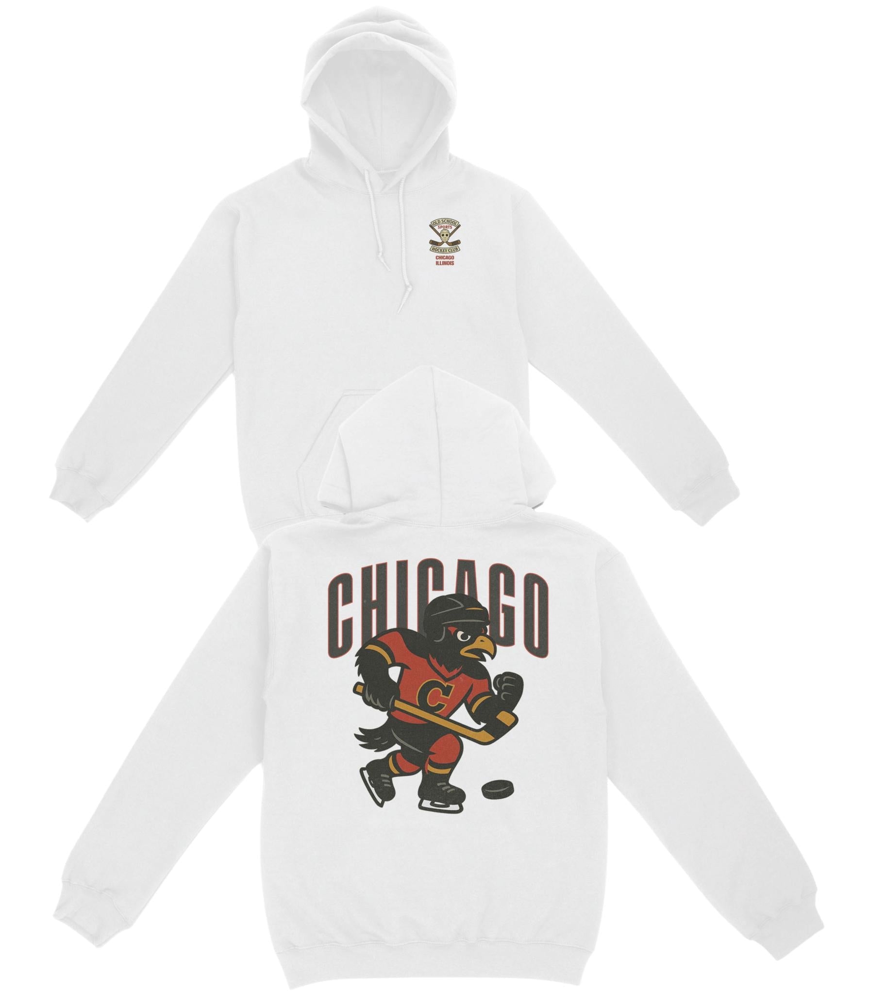 Chicago Hockey v1 Basic Hoodie