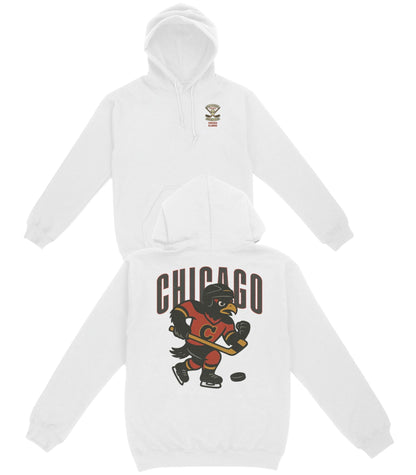 Chicago Hockey v1 Basic Hoodie