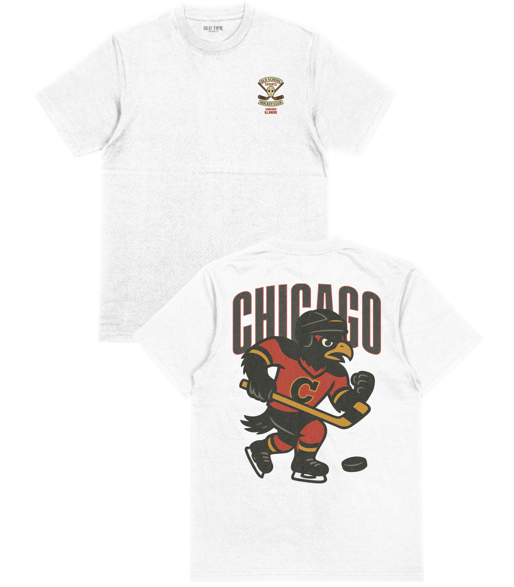Chicago Hockey v1 T-Shirt - Old Time Sports