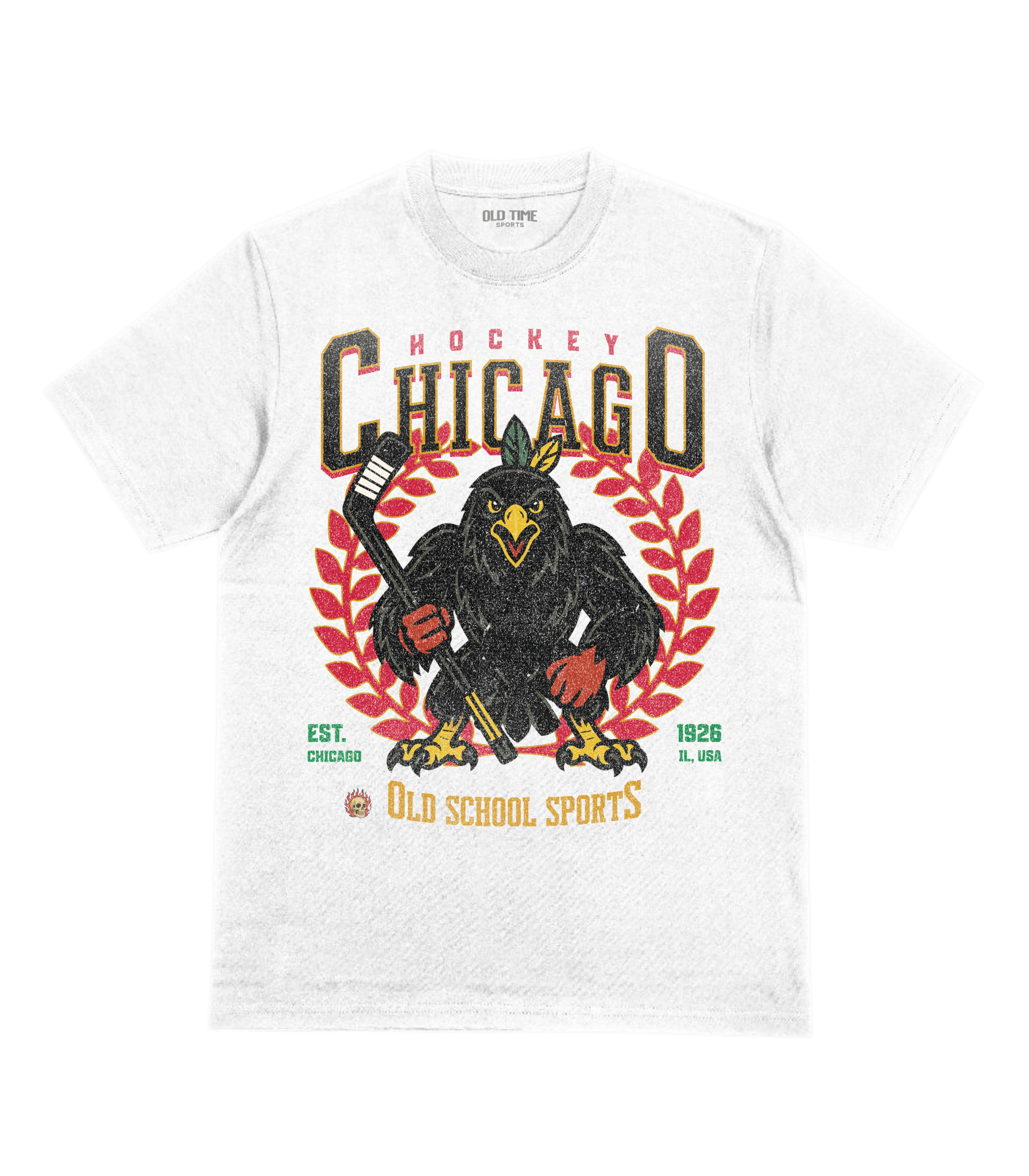 Chicago Hockey v2 T-Shirt - Old Time Sports
