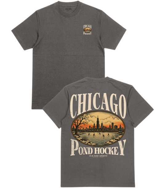 Chicago Pond Hockey T-Shirt - Old Time Sports