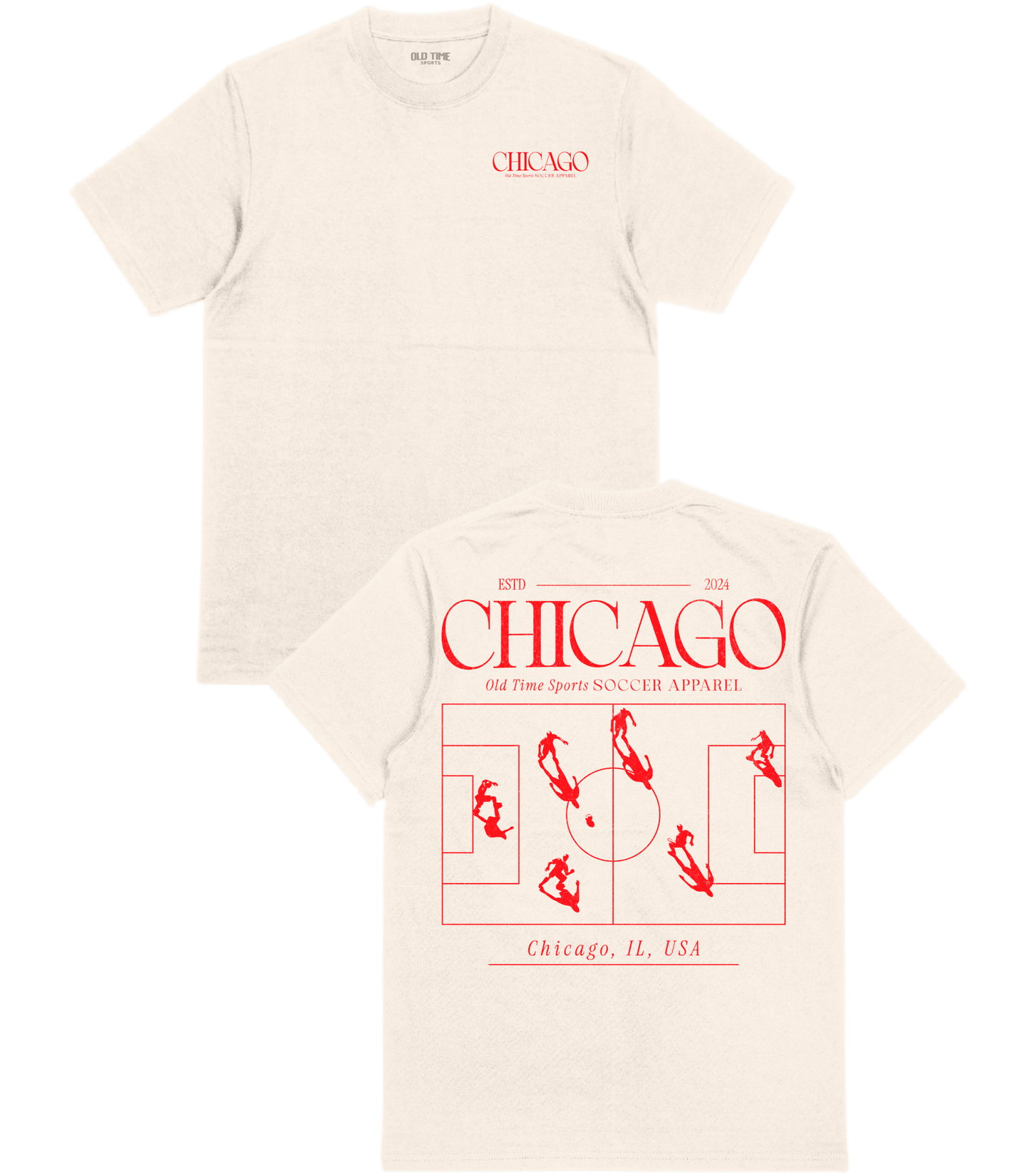 Chicago Soccer T-Shirt - Old Time Sports