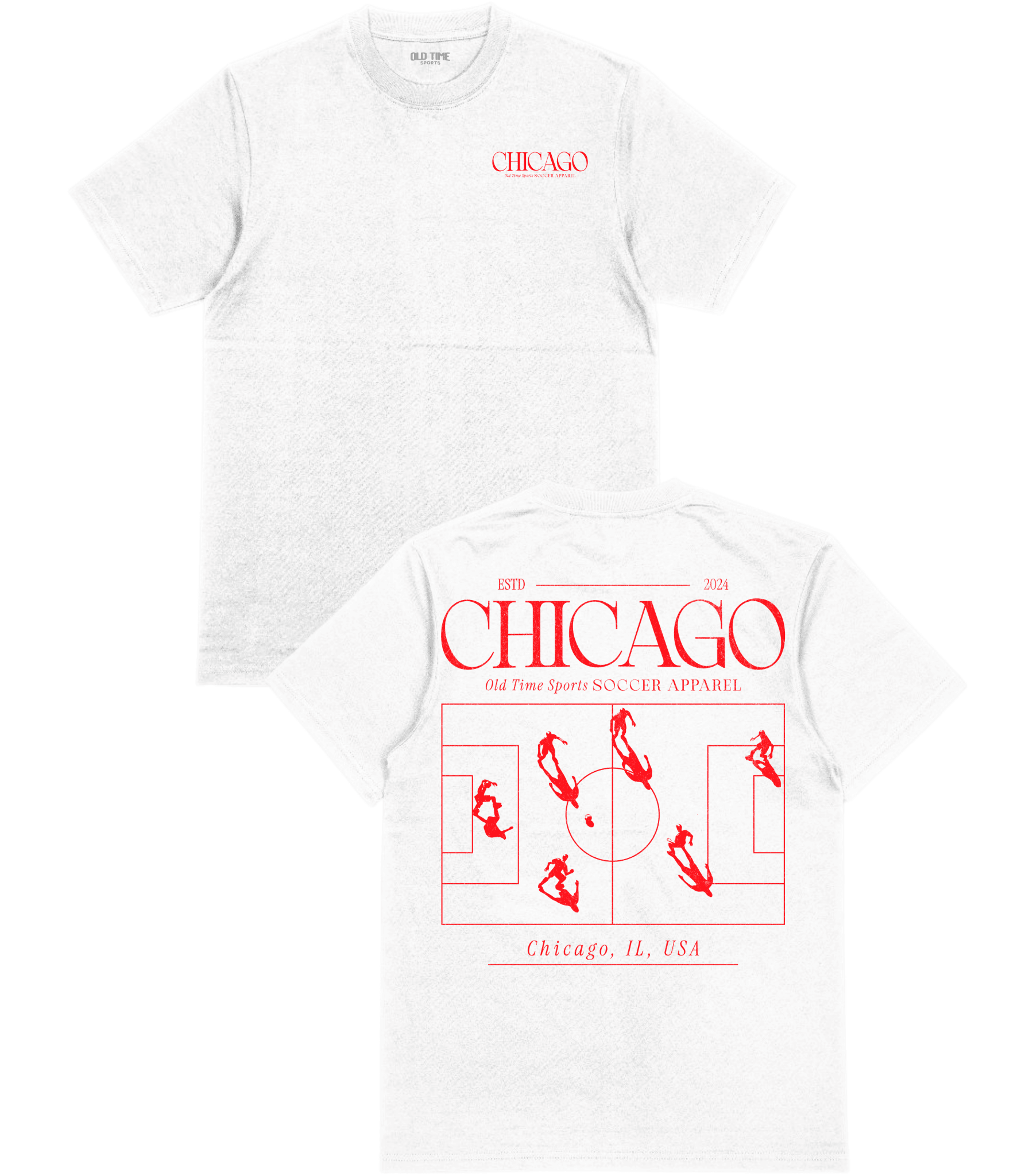 Chicago Soccer T-Shirt - Old Time Sports