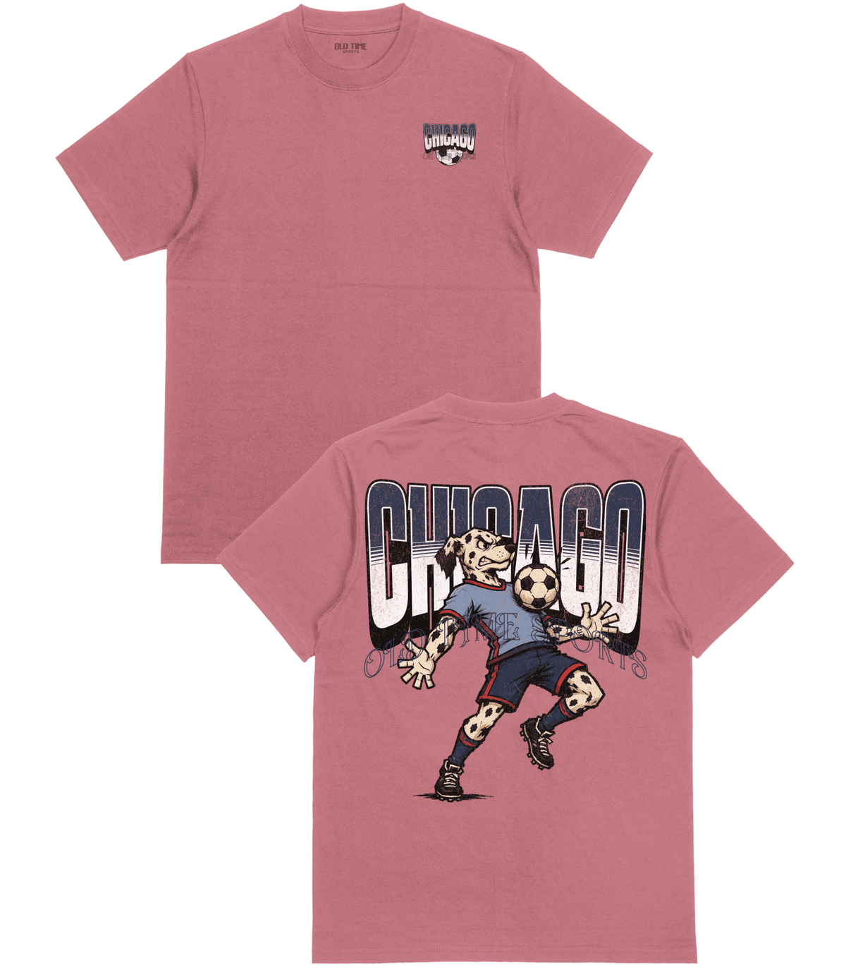 Chicago Soccer v2 T-Shirt - Old Time Sports