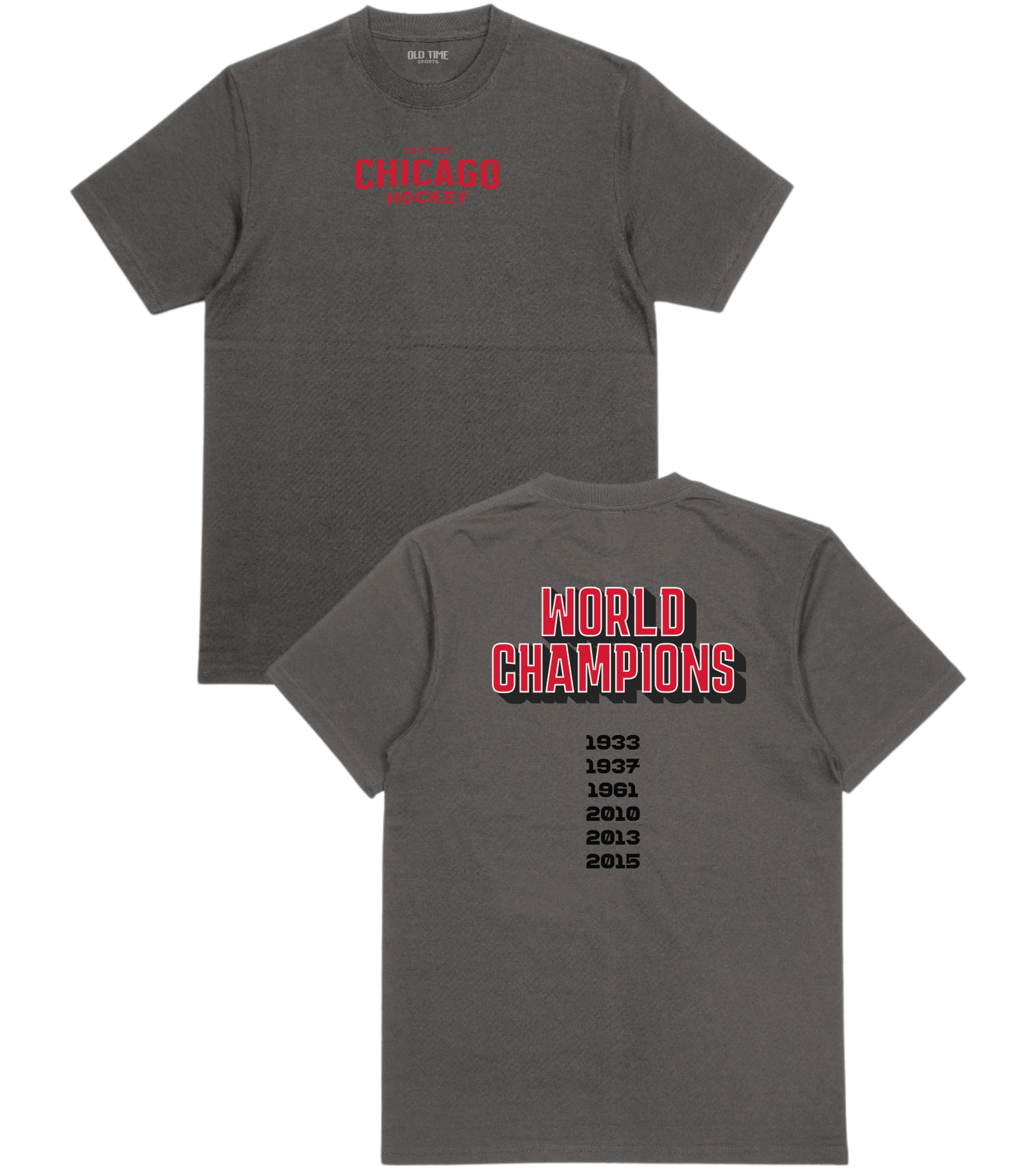 Chicago World Champions T-Shirt - Old Time Sports