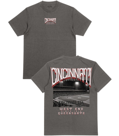 CIN Baseball Poster T-Shirt - Old Time Sports