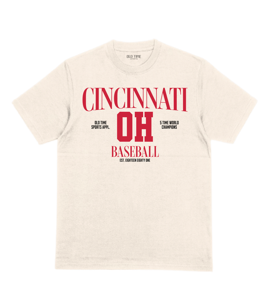 Cinci, OH T-Shirt - Old Time Sports