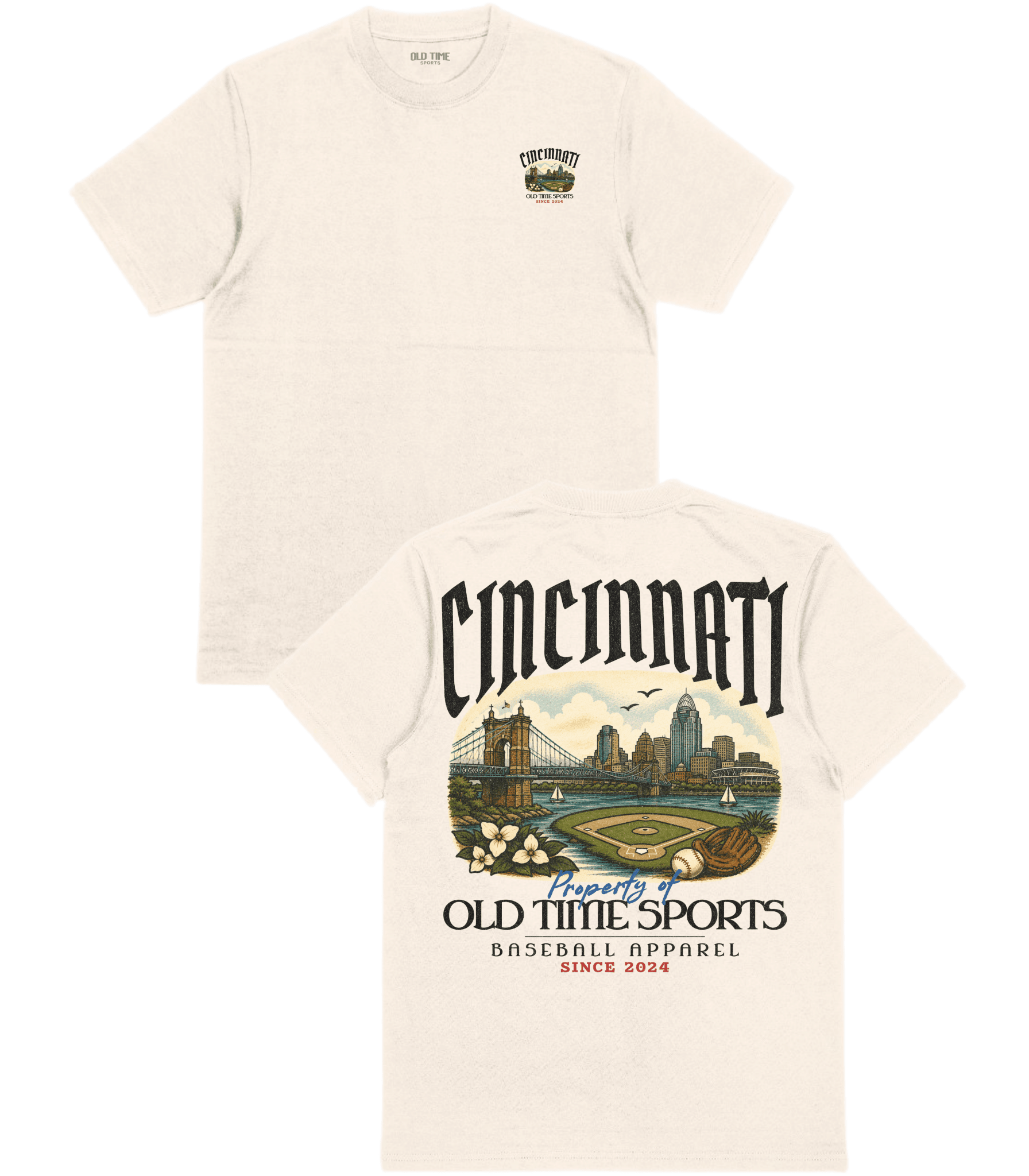 Cincinnati Baseball T-Shirt - Old Time Sports