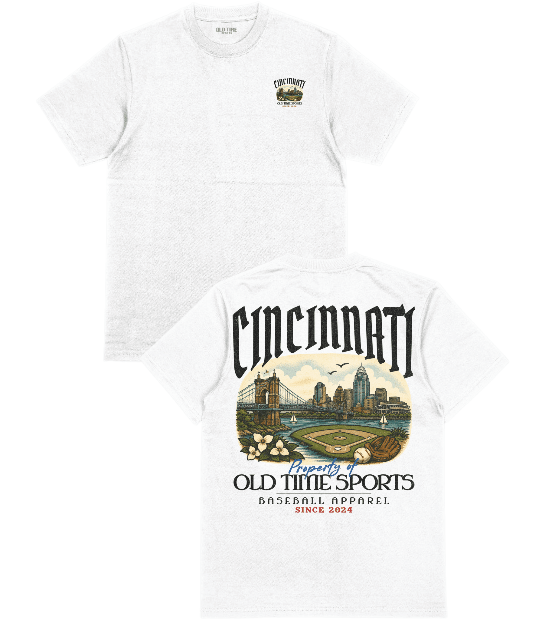 Cincinnati Baseball T-Shirt - Old Time Sports