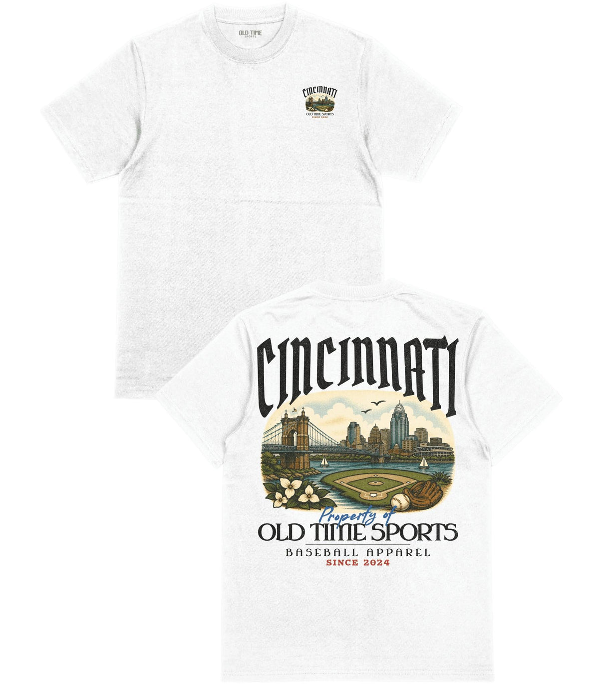 Cincinnati Baseball T-Shirt - Old Time Sports