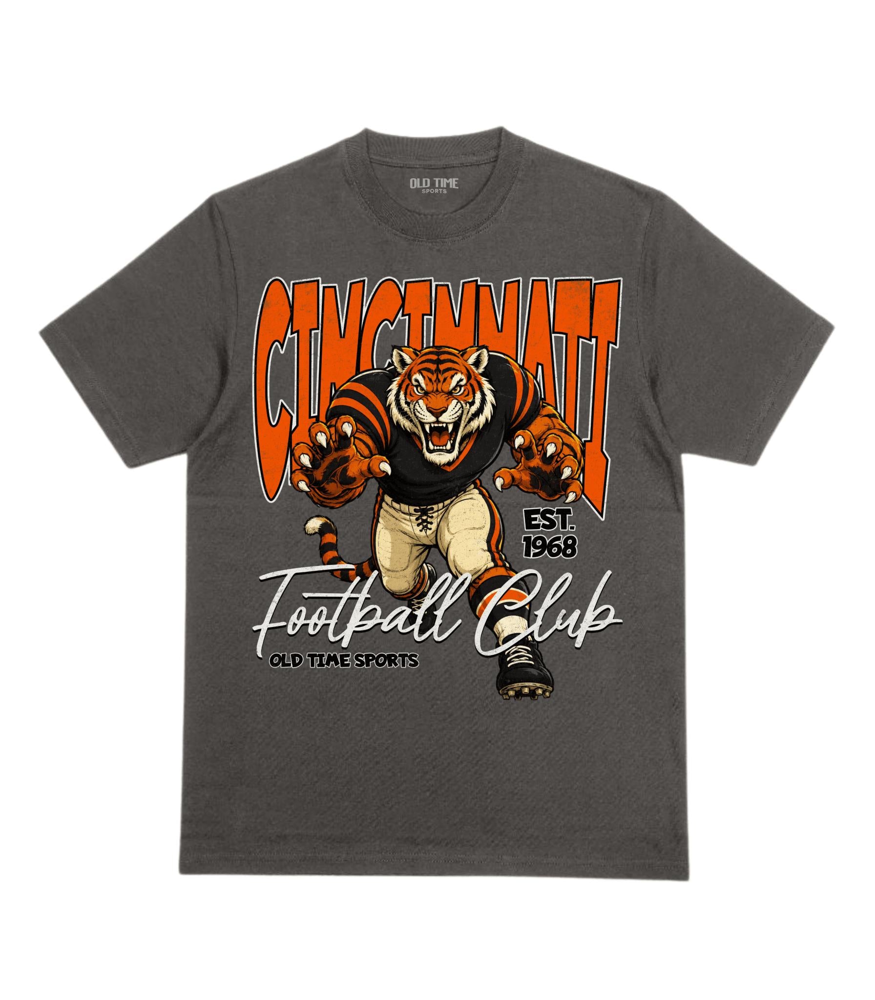 Cincinnati Football 1968 v2 T-Shirt - Old Time Sports