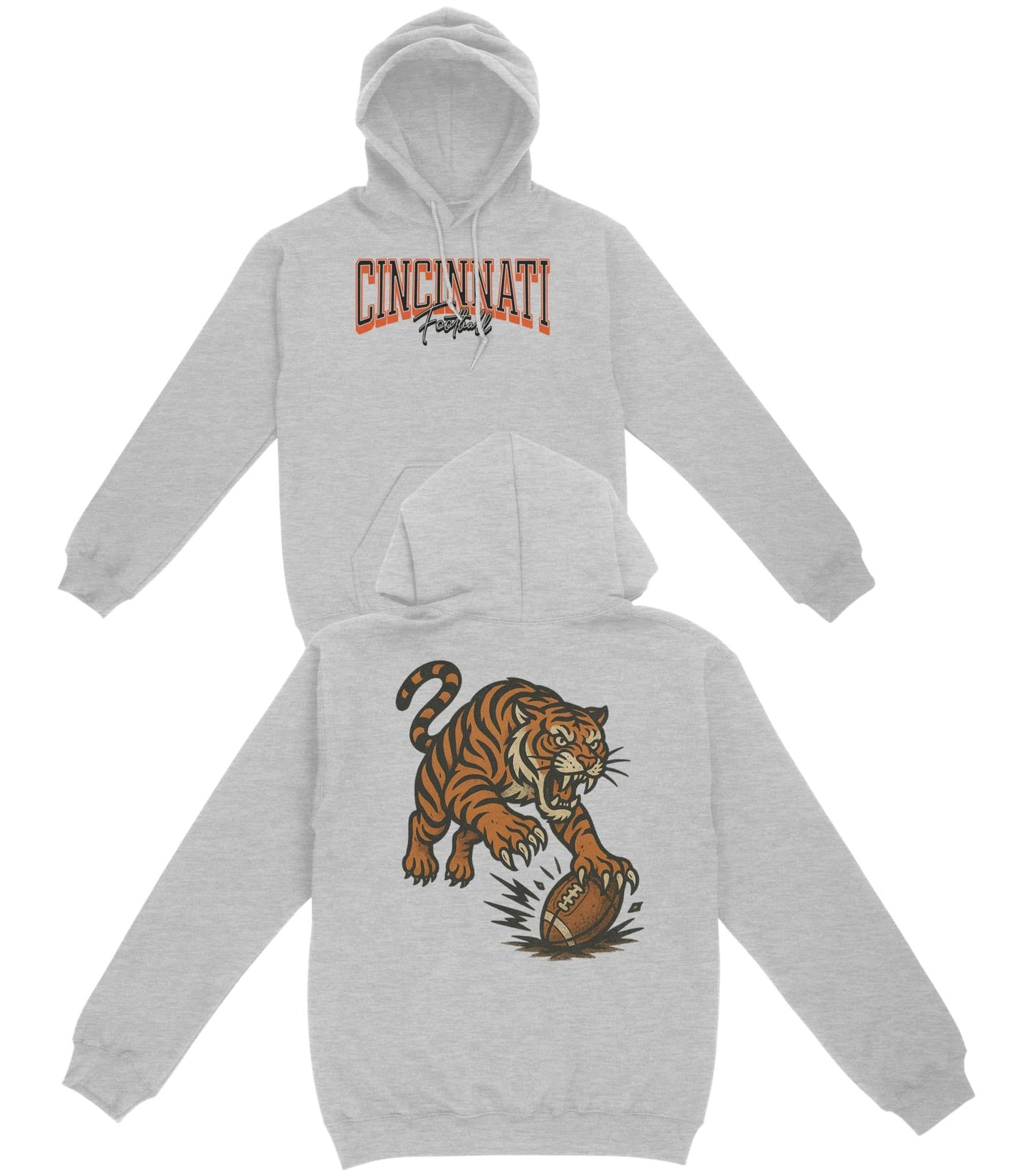 Cincinnati Football Basic Hoodie