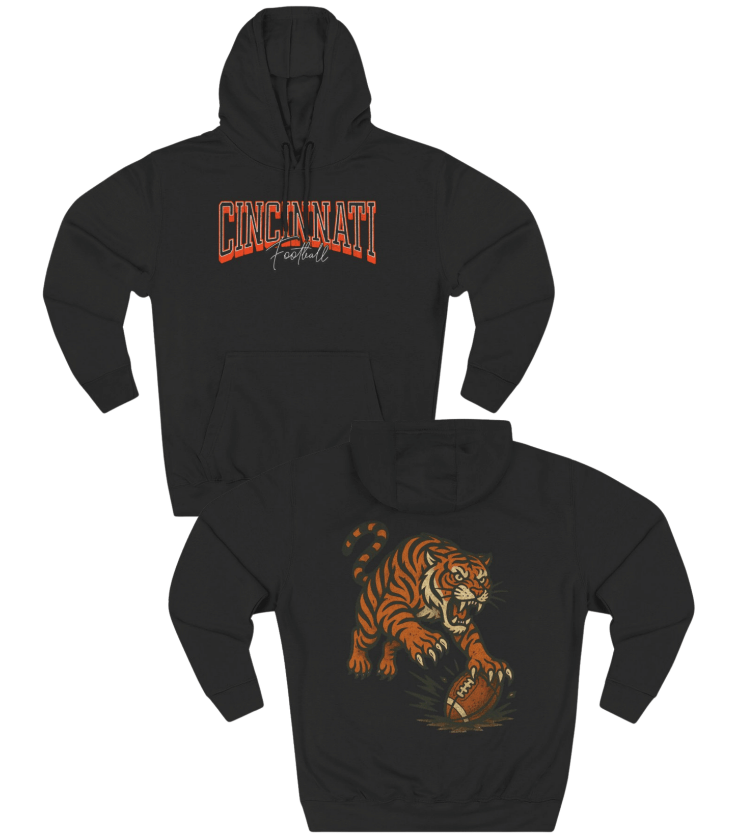 Cincinnati Football Hoodie - Old Time Sports