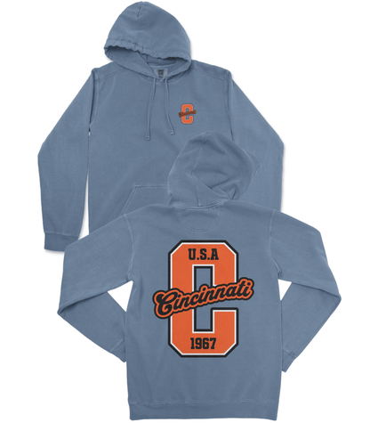 Cincinnati Football Premium Hoodie - Old Time Sports