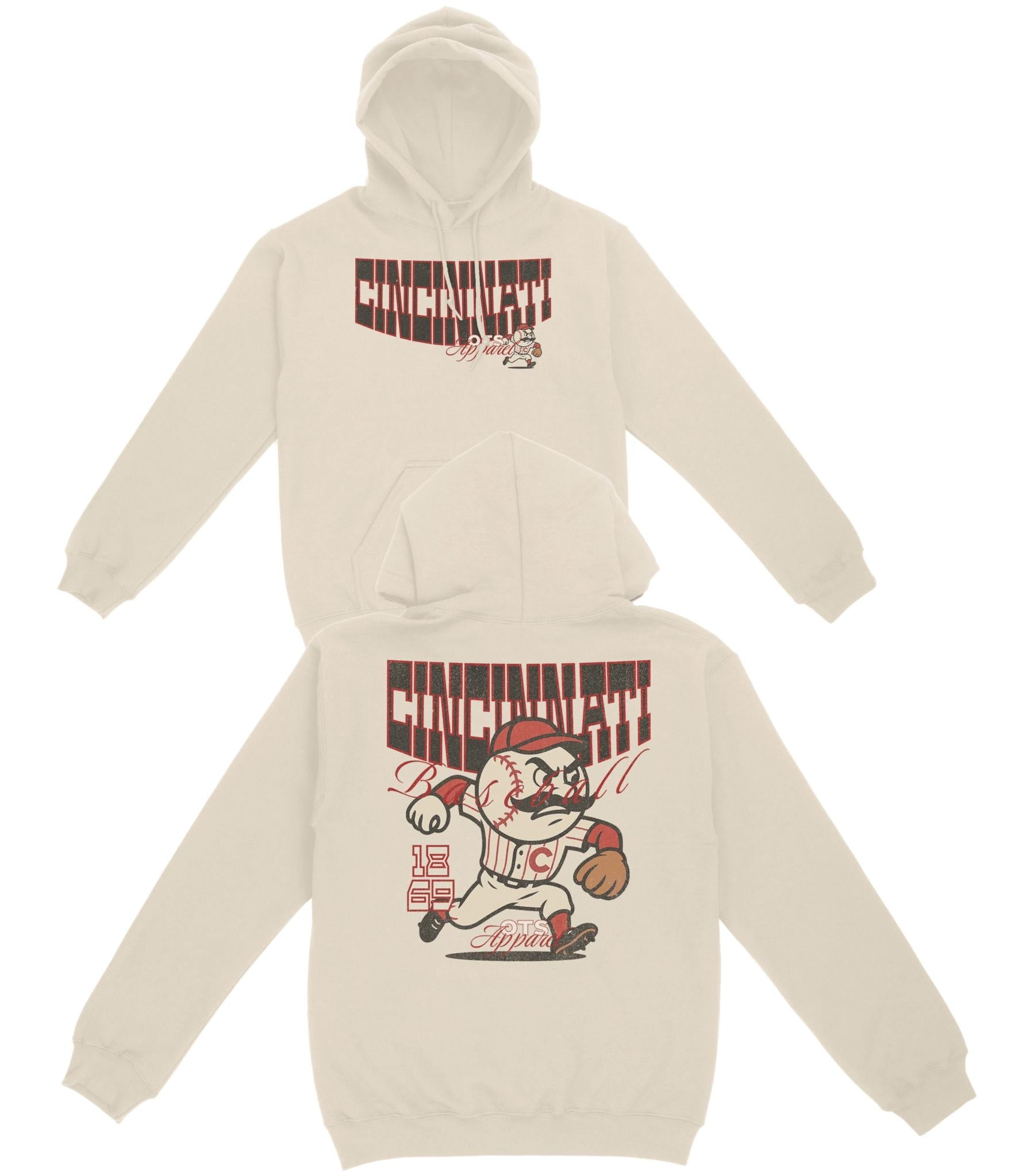 Cincinnati Since 1869 Basic Hoodie - Old Time Sports