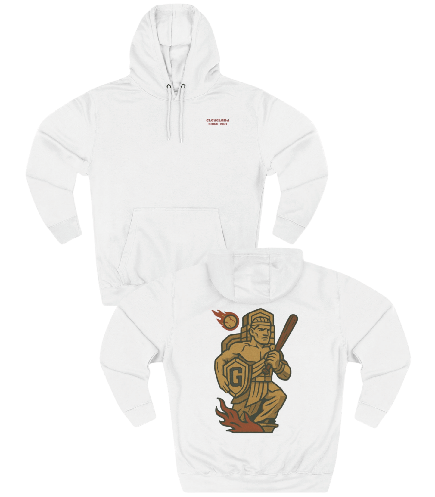 CLE Baseball Hoodie - Old Time Sports