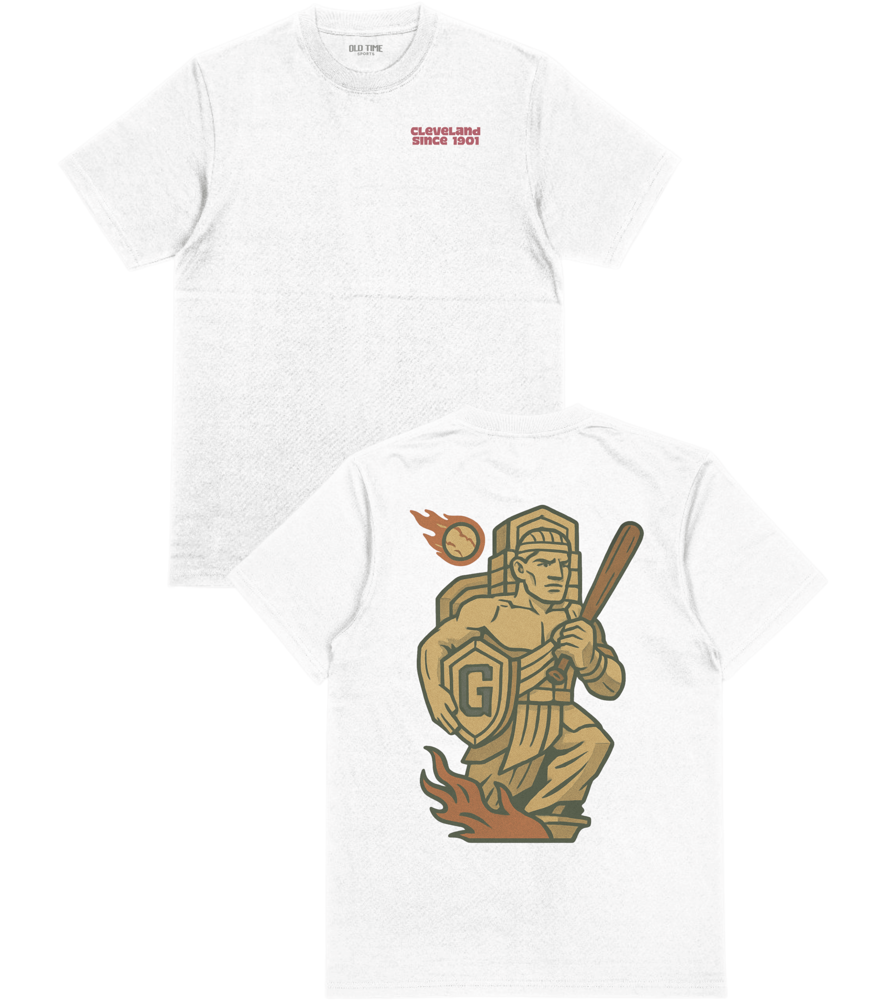 CLE Baseball T-Shirt - Old Time Sports