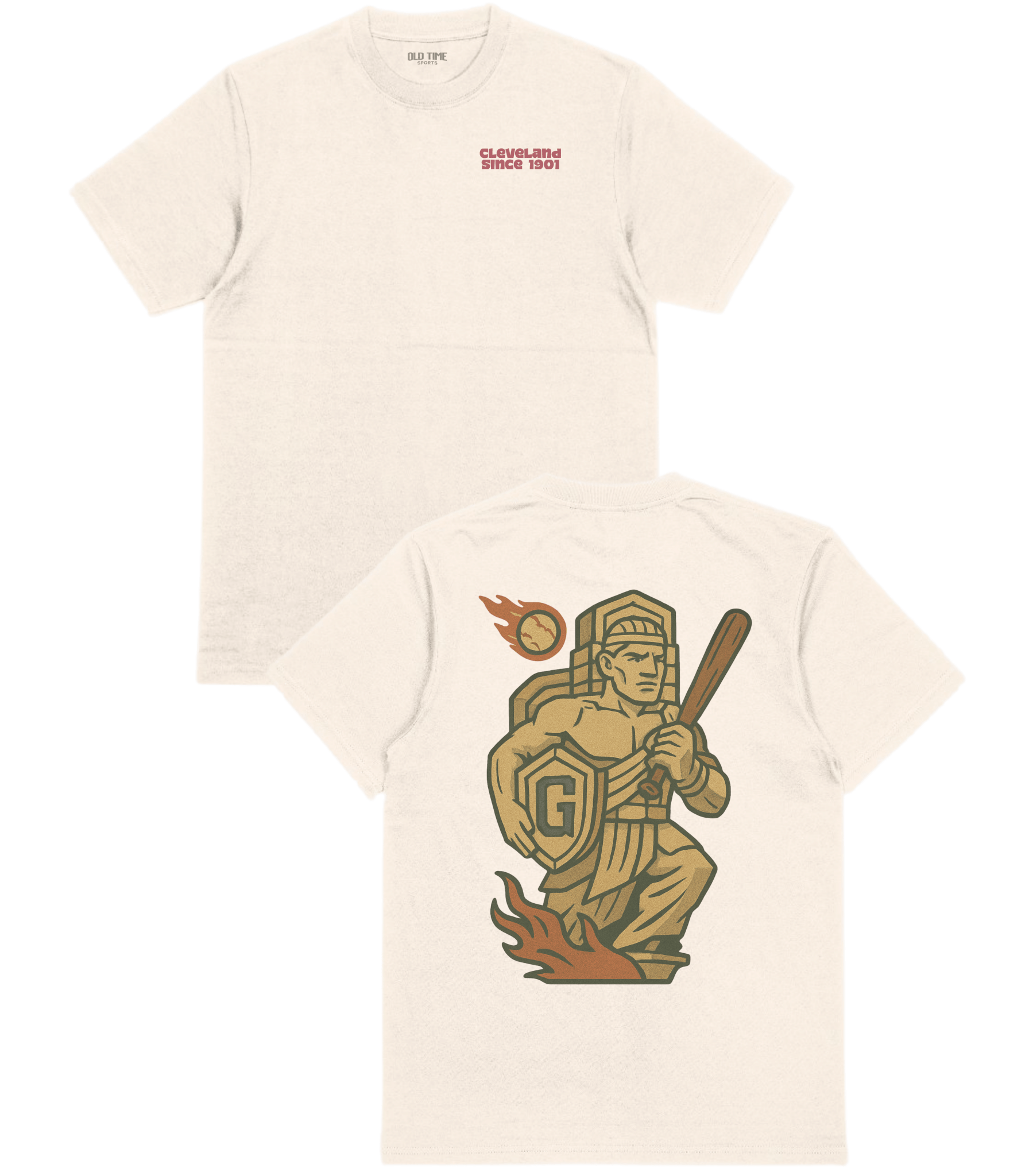 CLE Baseball T-Shirt - Old Time Sports