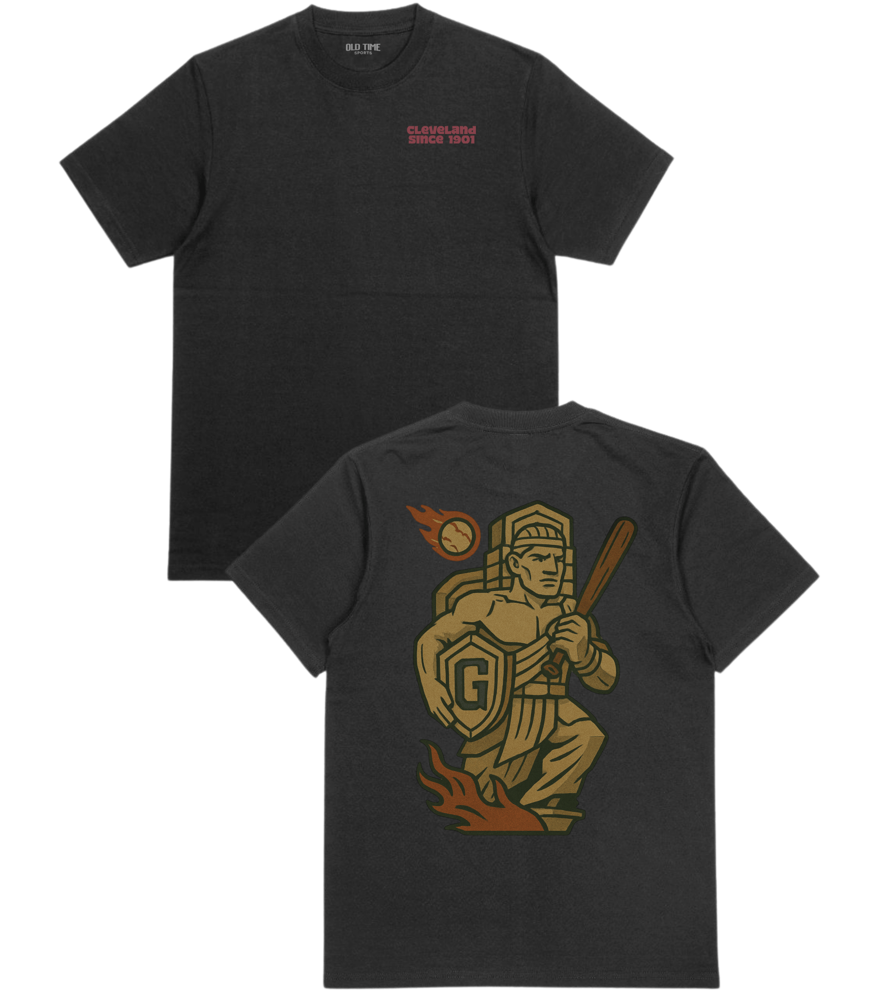 CLE Baseball T-Shirt - Old Time Sports