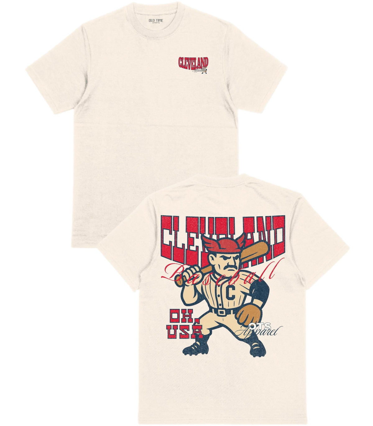 Cleveland Baseball Appl. T-Shirt - Old Time Sports