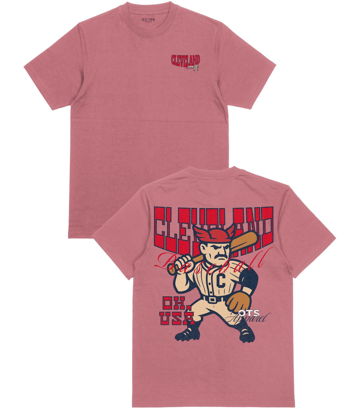 Cleveland Baseball Appl. T-Shirt - Old Time Sports