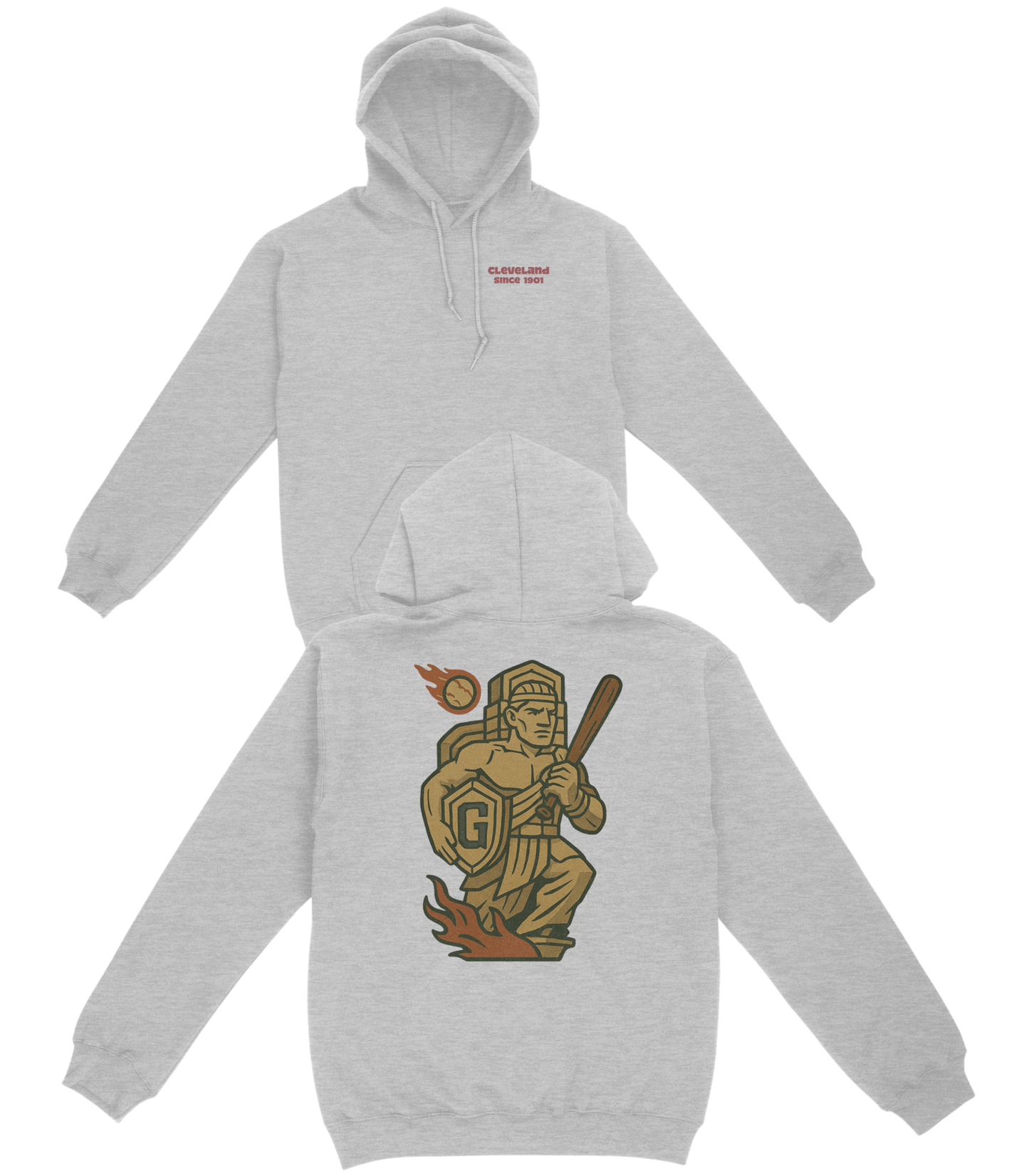 Cleveland Baseball Basic Hoodie - Old Time Sports