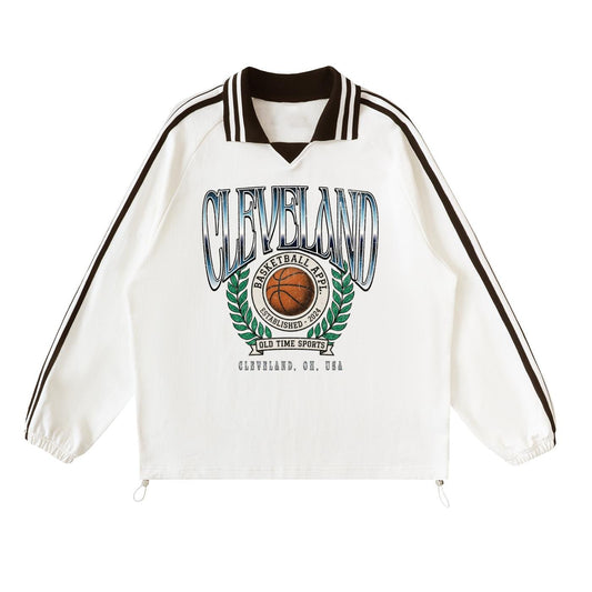 Cleveland Basketball Longsleeve Jacket - Old Time Sports