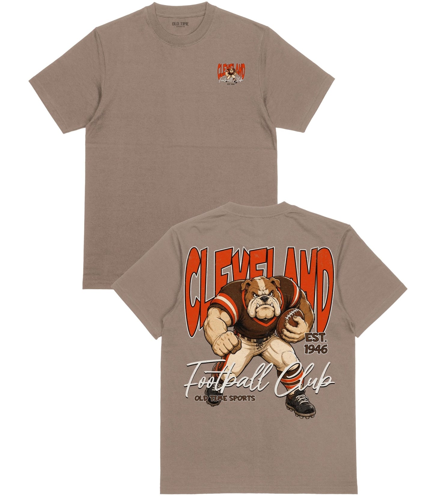 Cleveland Football 1946 T-Shirt - Old Time Sports