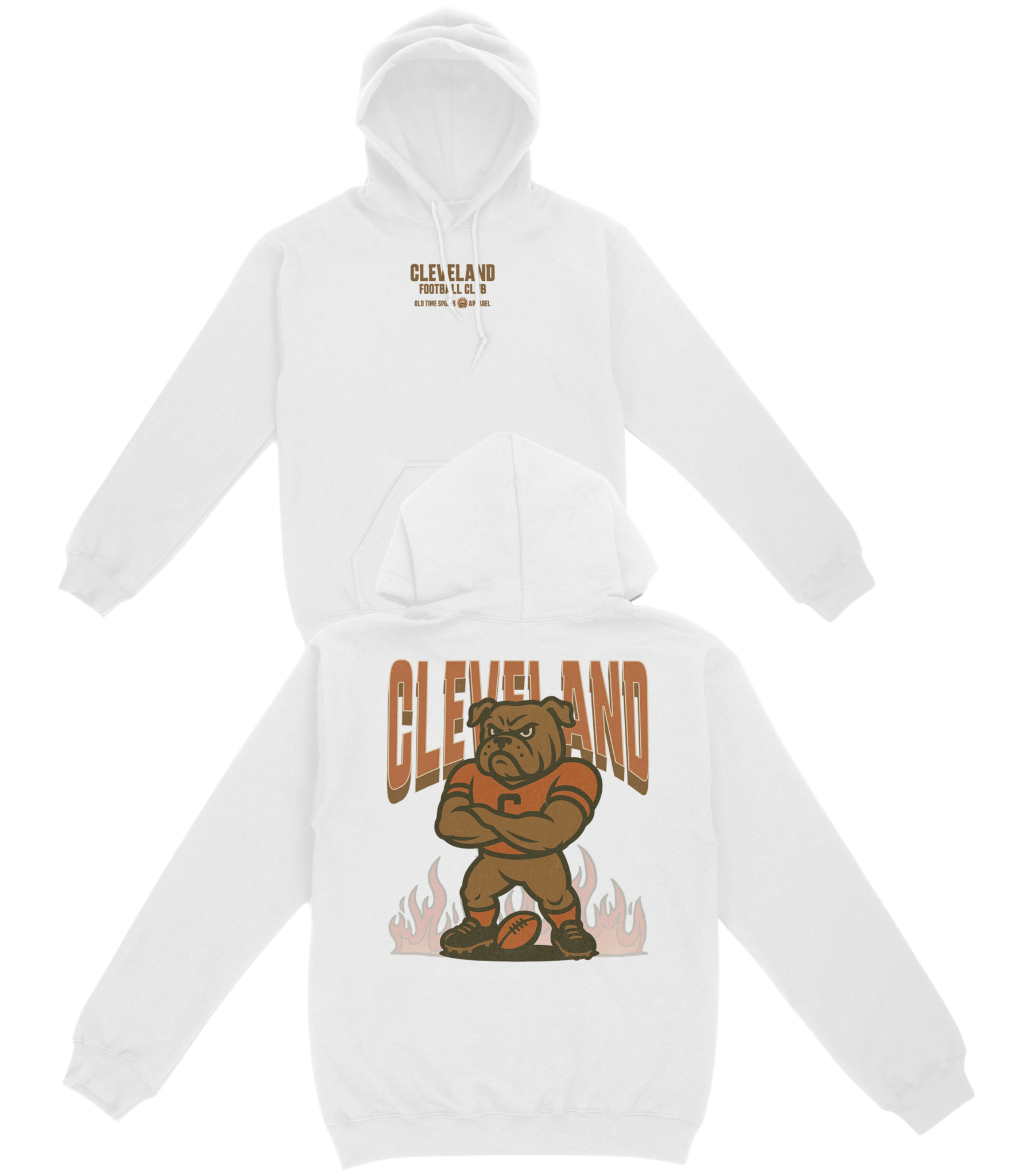 Cleveland Football Club Basic Hoodie - Old Time Sports