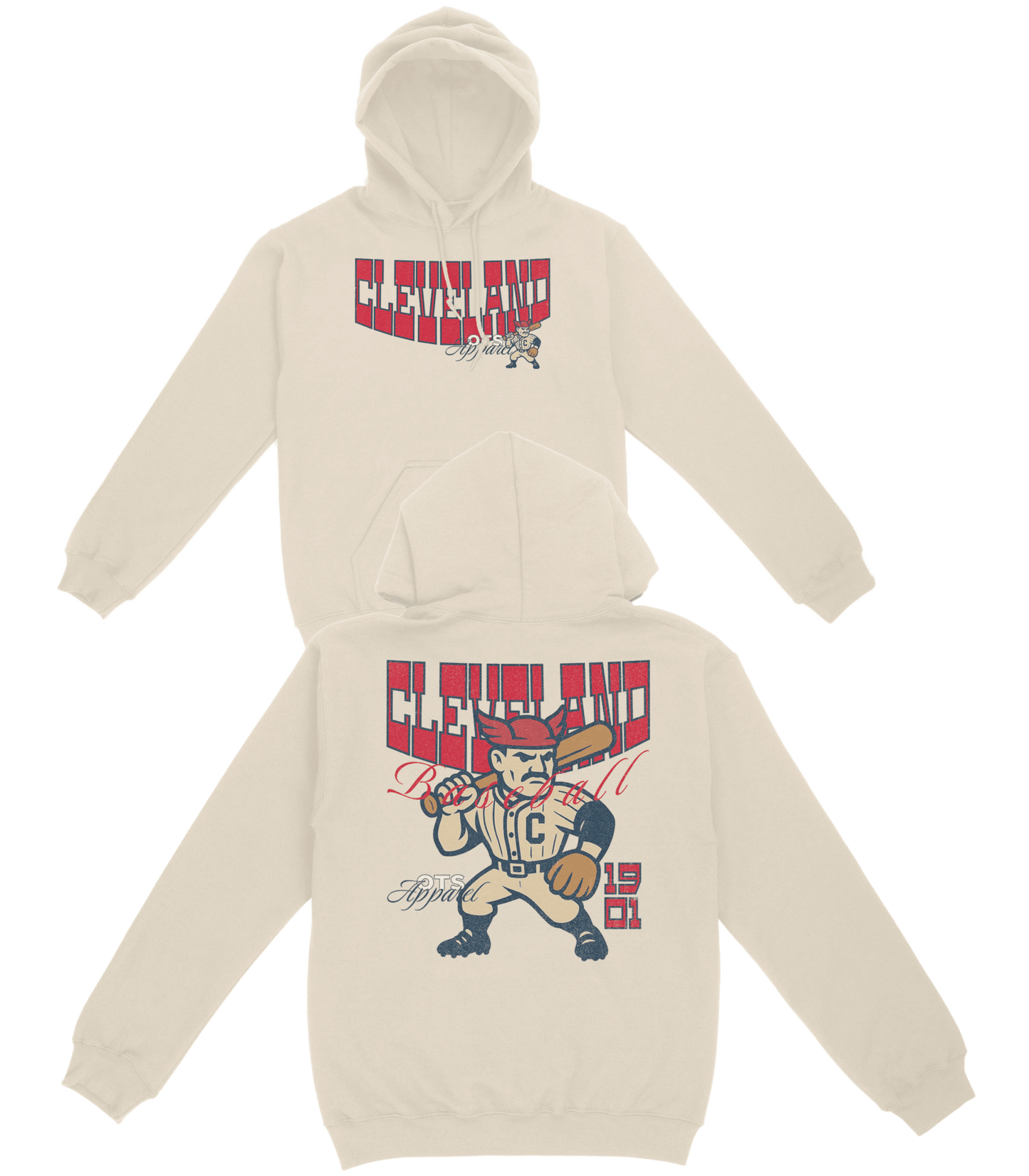 Cleveland Since 1901 Basic Hoodie - Old Time Sports