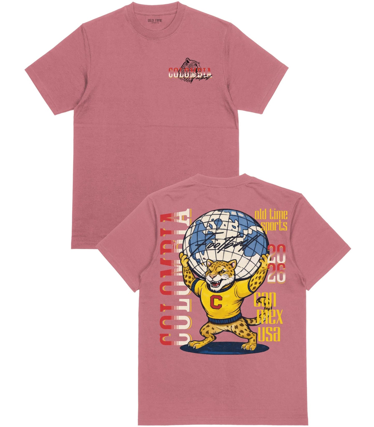 Colombia Football T-Shirt - Old Time Sports