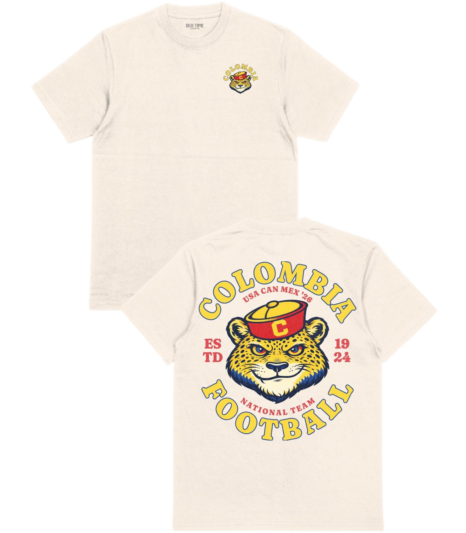 Colombia Football T-shirt - Old Time Sports