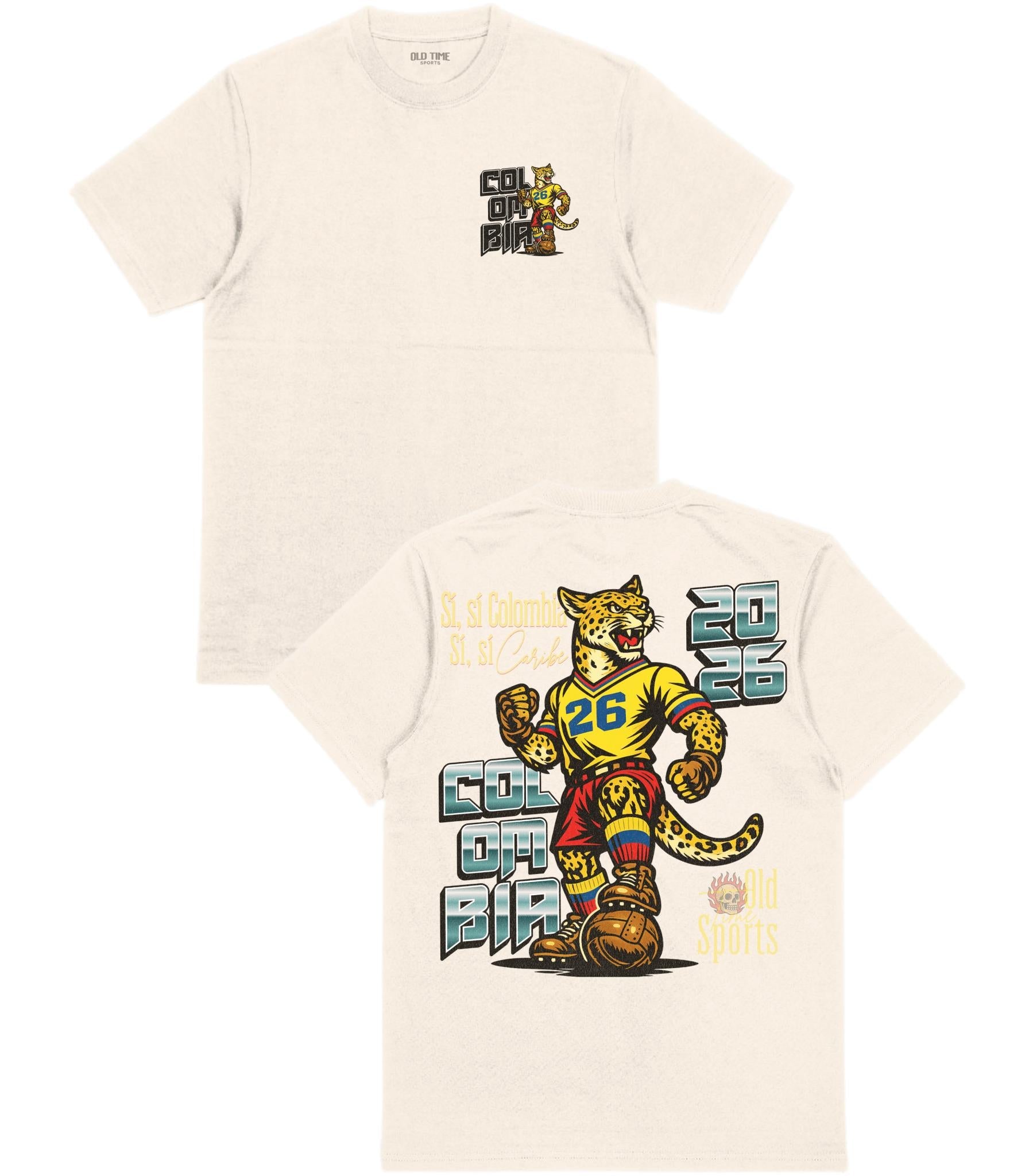 Colombian Football T-Shirt - Old Time Sports
