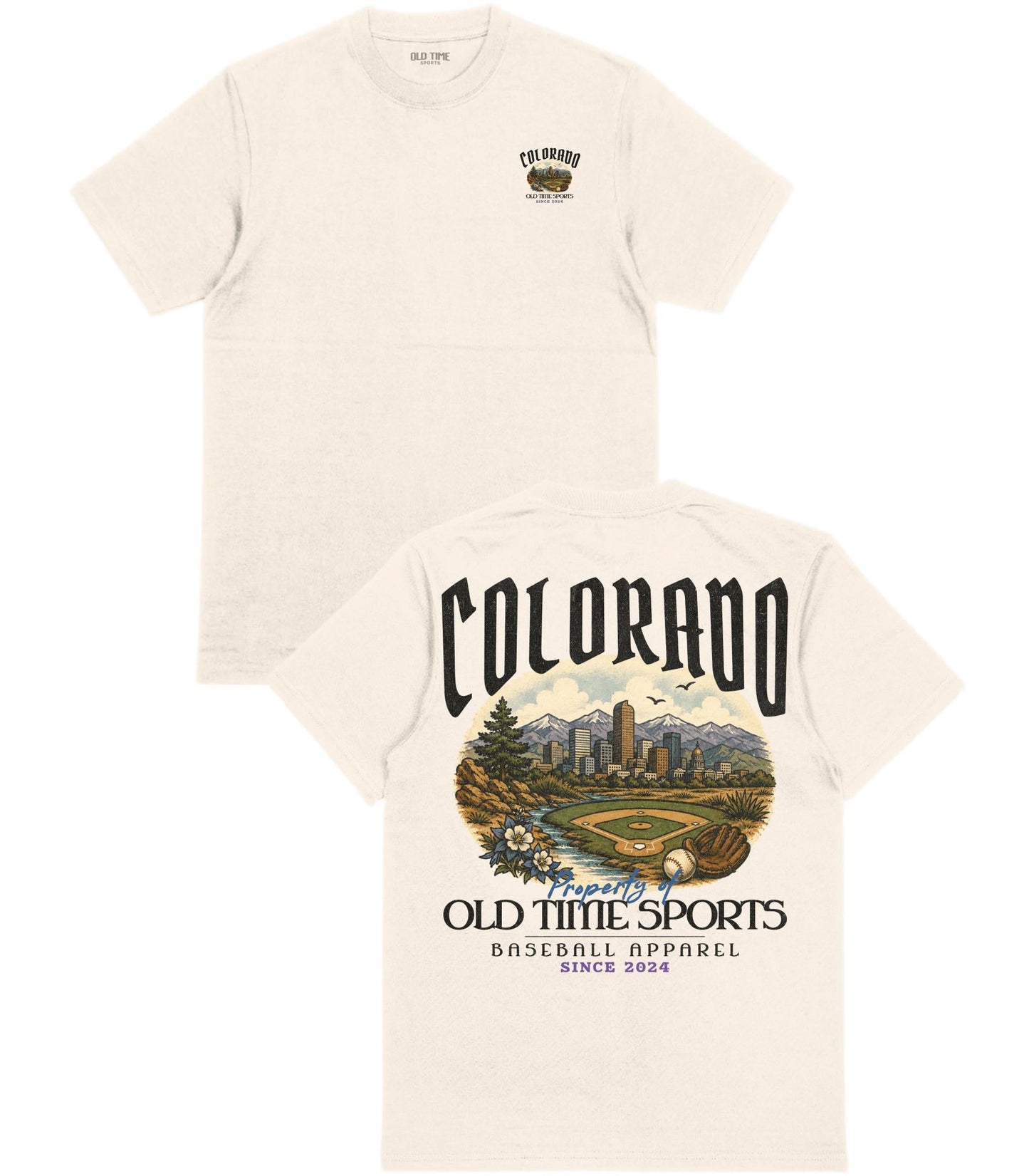 Colorado Baseball T-Shirt - Old Time Sports