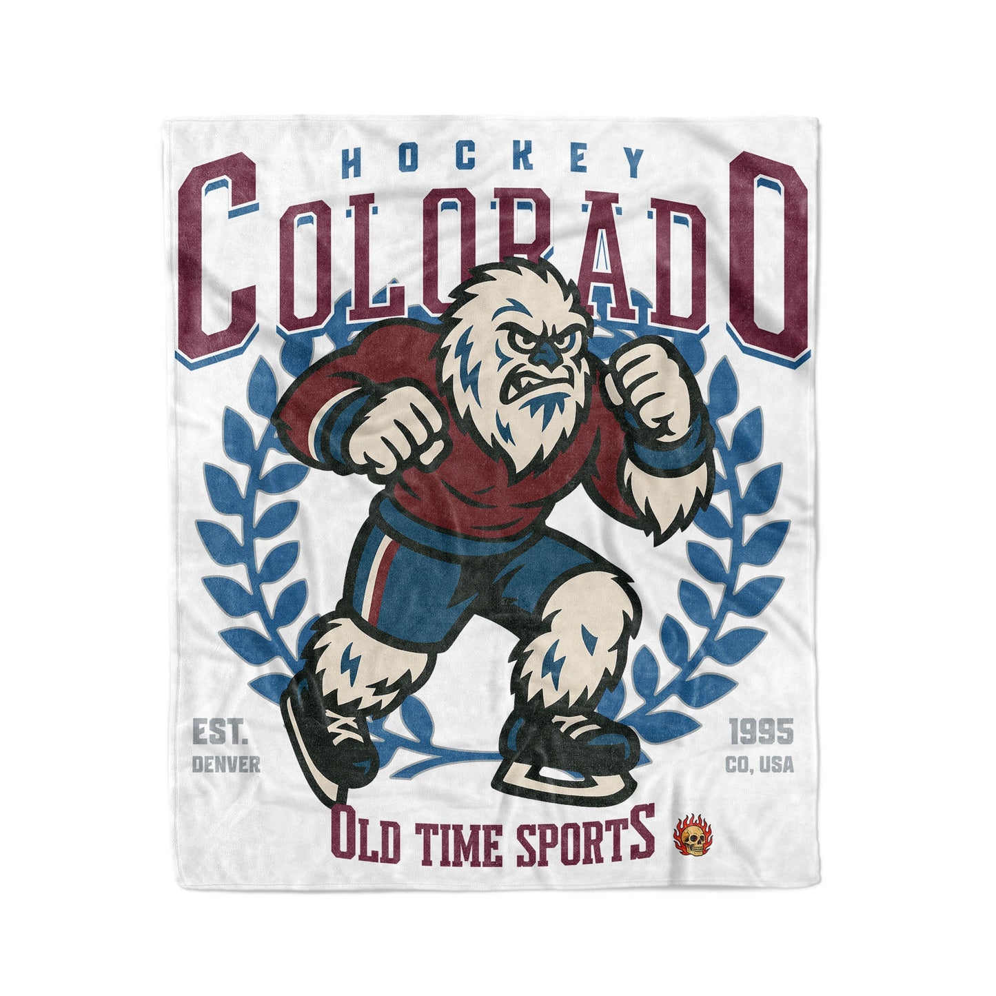 Colorado Hockey 50x60in Fleece Blanket - Old Time Sports