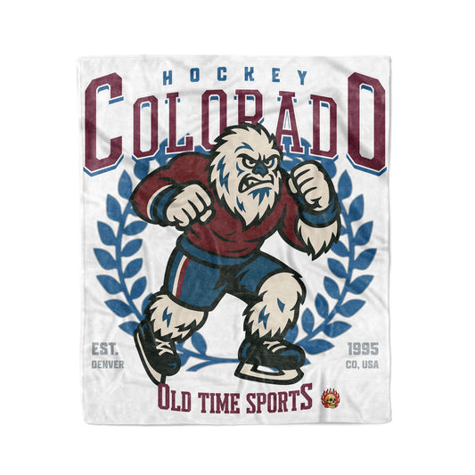 Colorado Hockey 50x60in Fleece Blanket - Old Time Sports