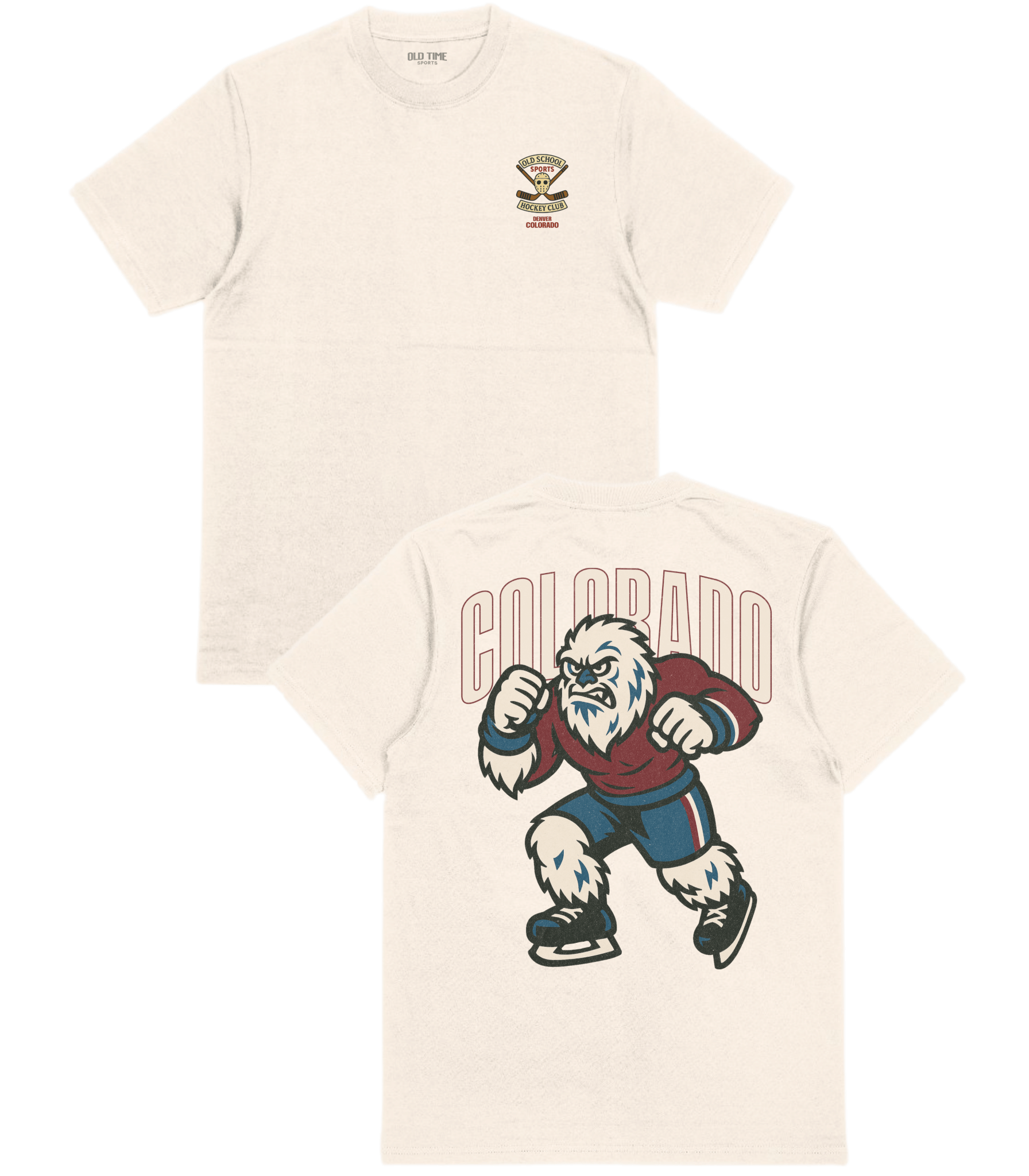 Colorado Hockey v1 T-Shirt - Old Time Sports