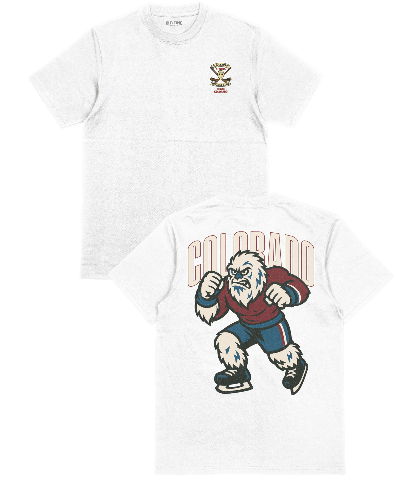 Colorado Hockey v1 T-Shirt - Old Time Sports