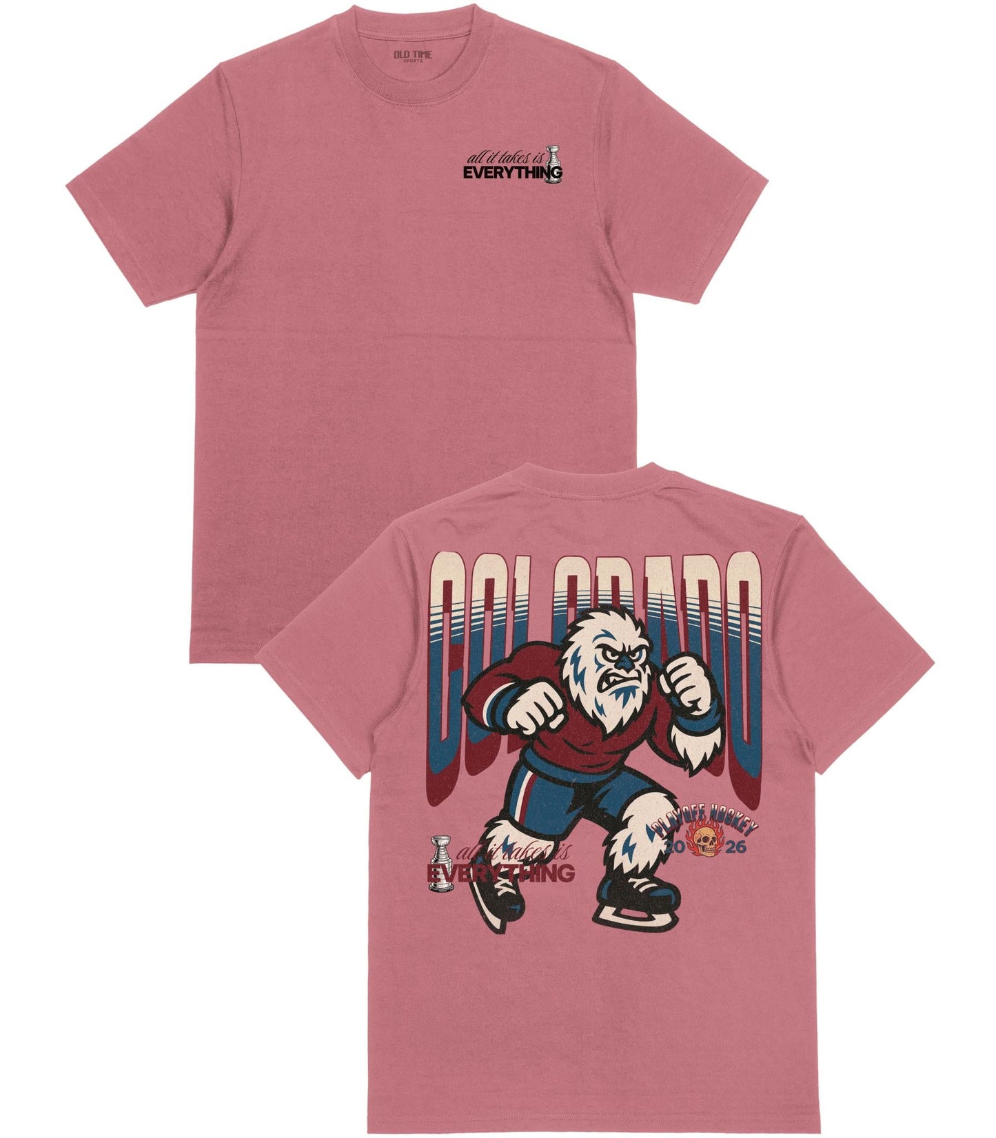 Colorado Playoff Hockey T-Shirt - Old Time Sports