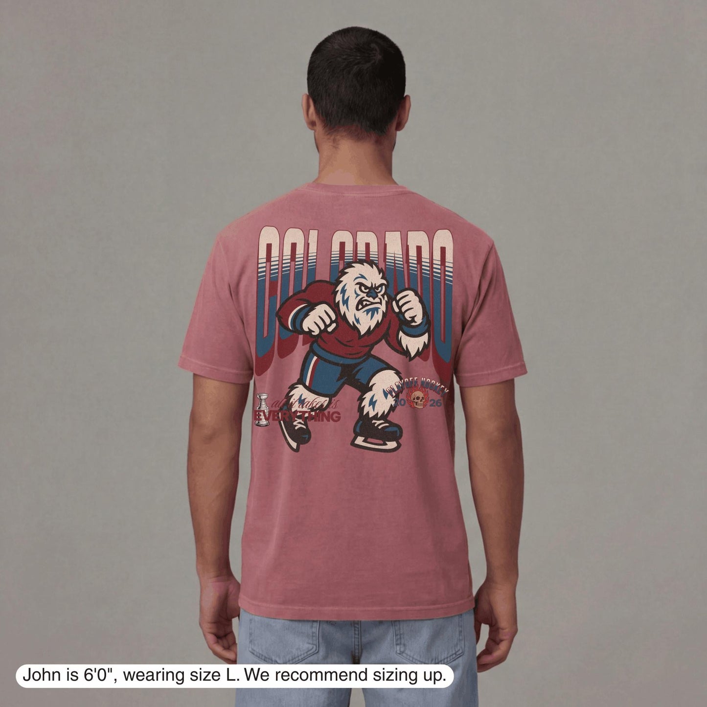 Colorado Playoff Hockey T-Shirt - Old Time Sports