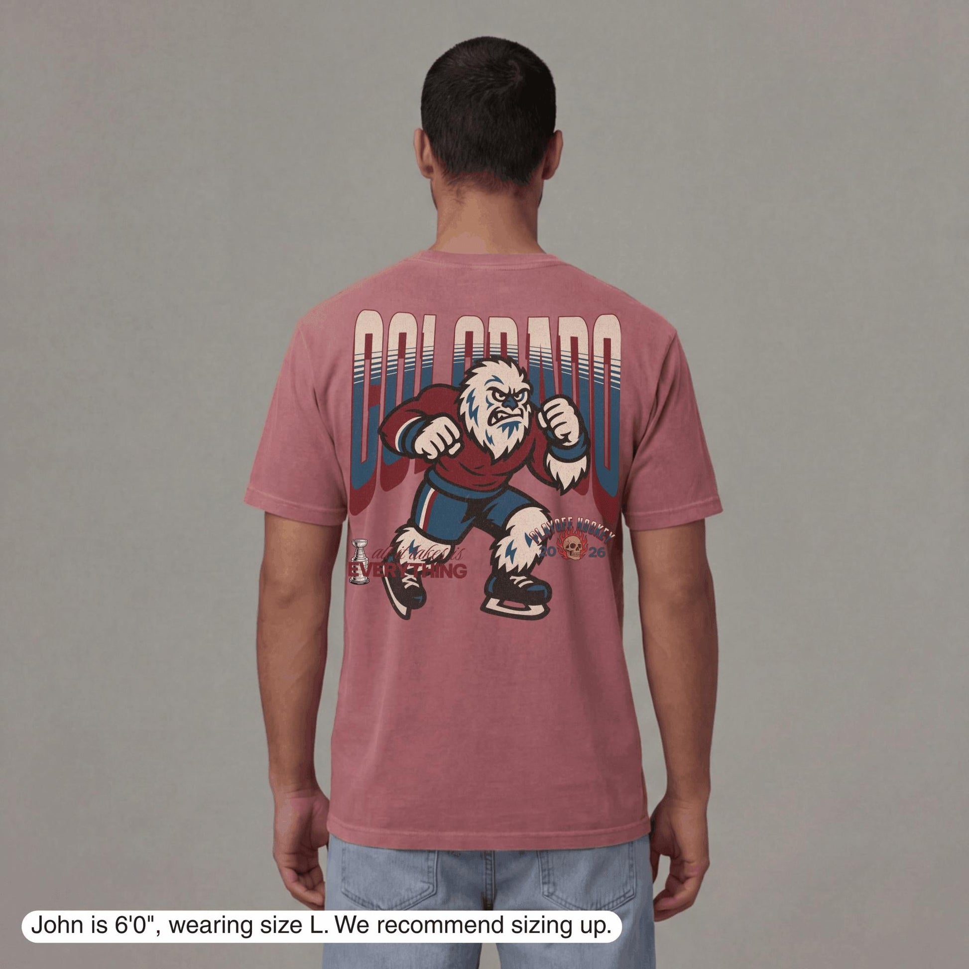 Colorado Playoff Hockey T-Shirt - Old Time Sports