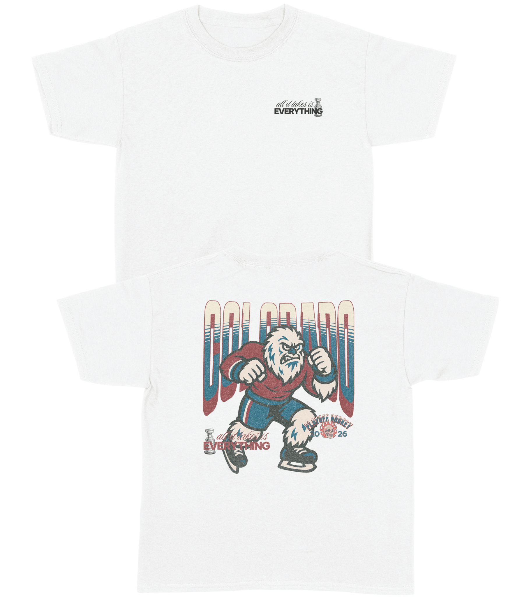 Colorado Playoff Hockey YOUTH T-Shirt - Old Time Sports