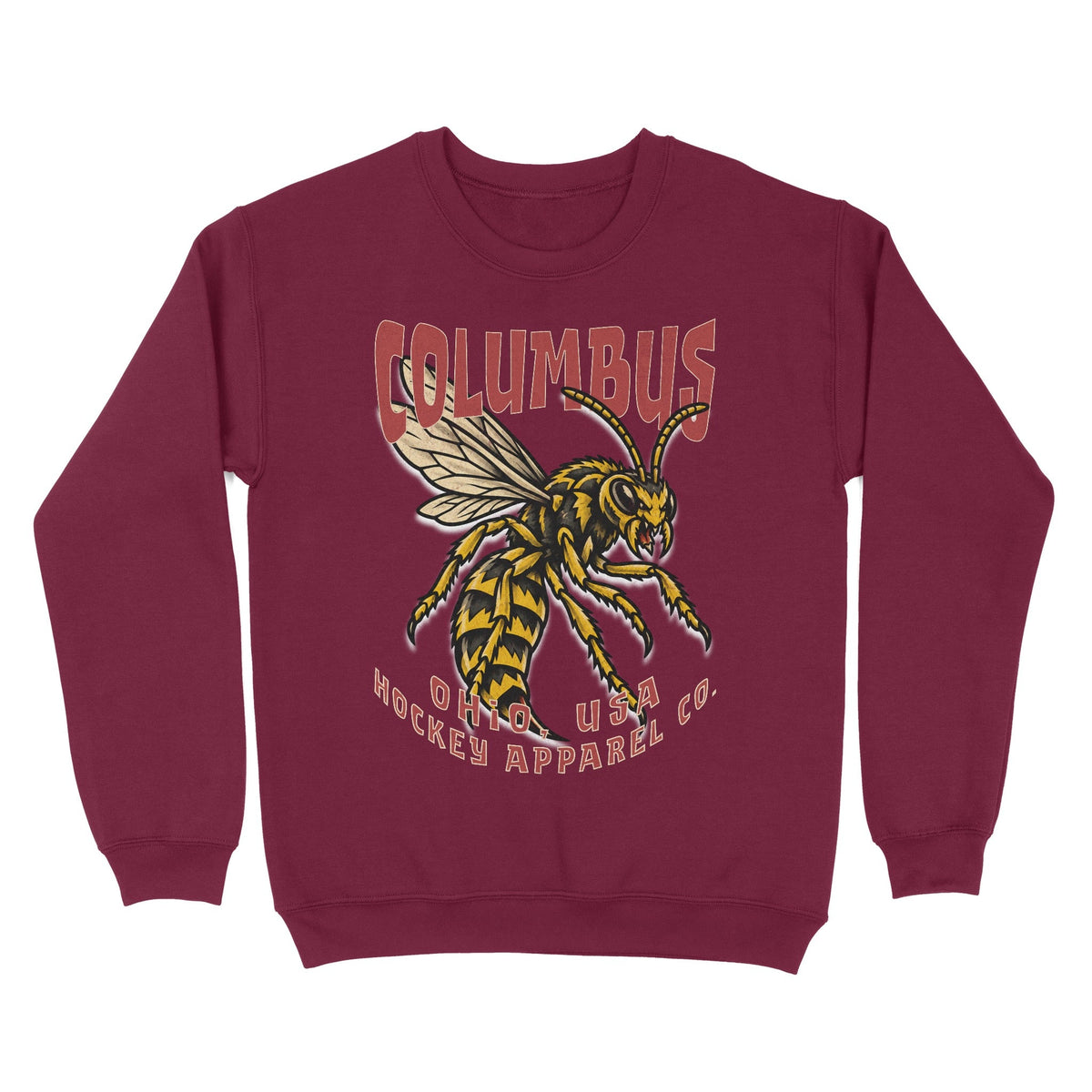 Columbus Hockey Appl. Crewneck - Old Time Sports