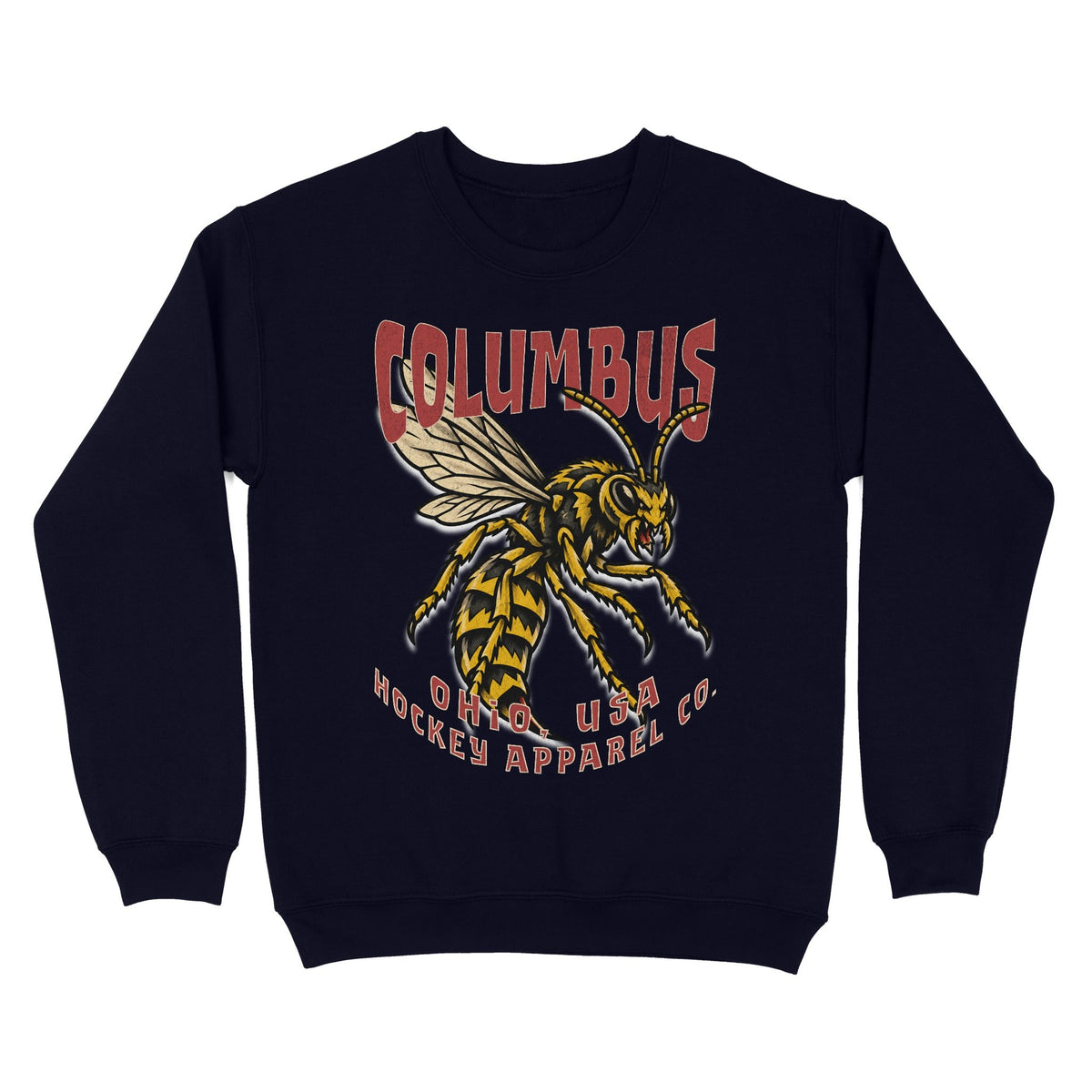 Columbus Hockey Appl. Crewneck - Old Time Sports